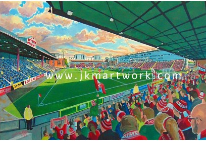 Brisbane Road Stadium Fine Art Print - Leyton Orient FC